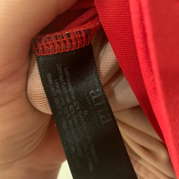 Plunge Neck- One Piece - Picture 3 of 3